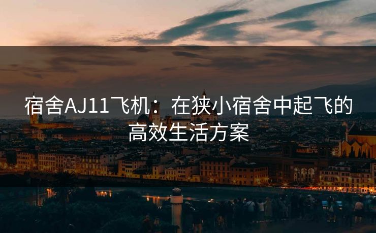 宿舍AJ11飞机:在狭小宿舍中起飞的高效生活方案 宿舍AJ11飞机:在狭小宿舍中起飞的高效生活方案