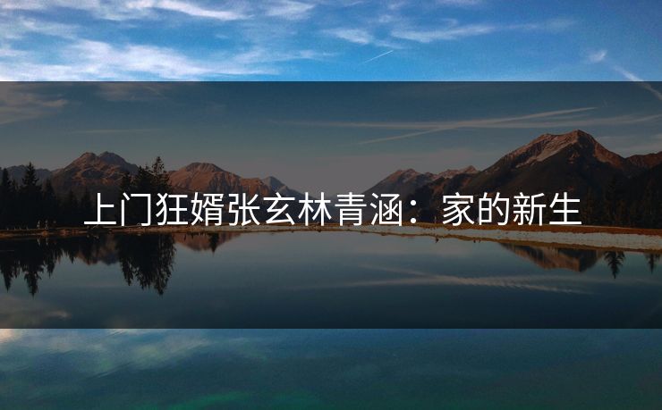 上门狂婿张玄林青涵：家的新生